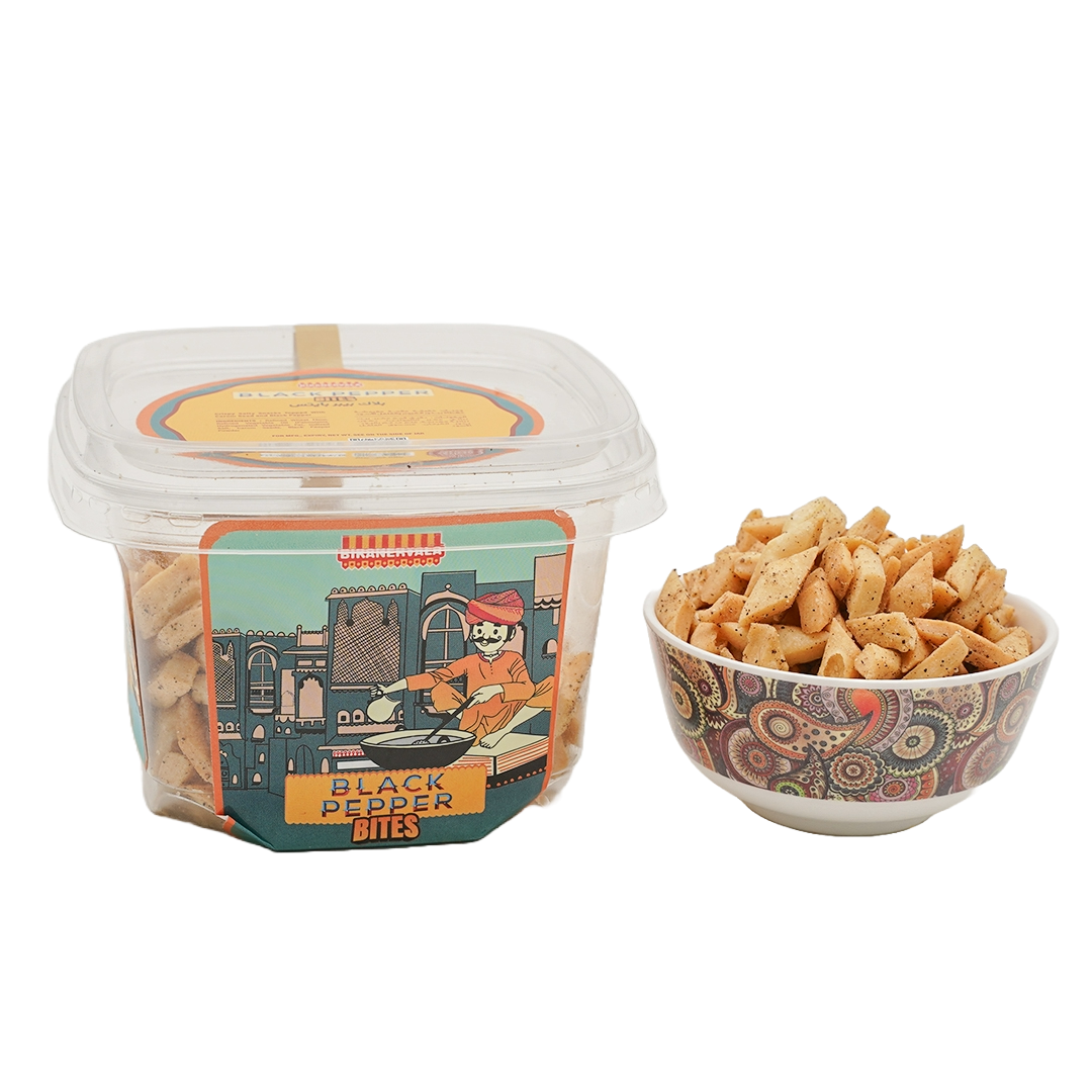 Black Pepper Bites – Spicy, Crispy Snack (200g)