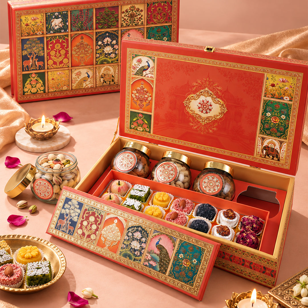 Sampada Dry Fruit & Sweet Gift Box