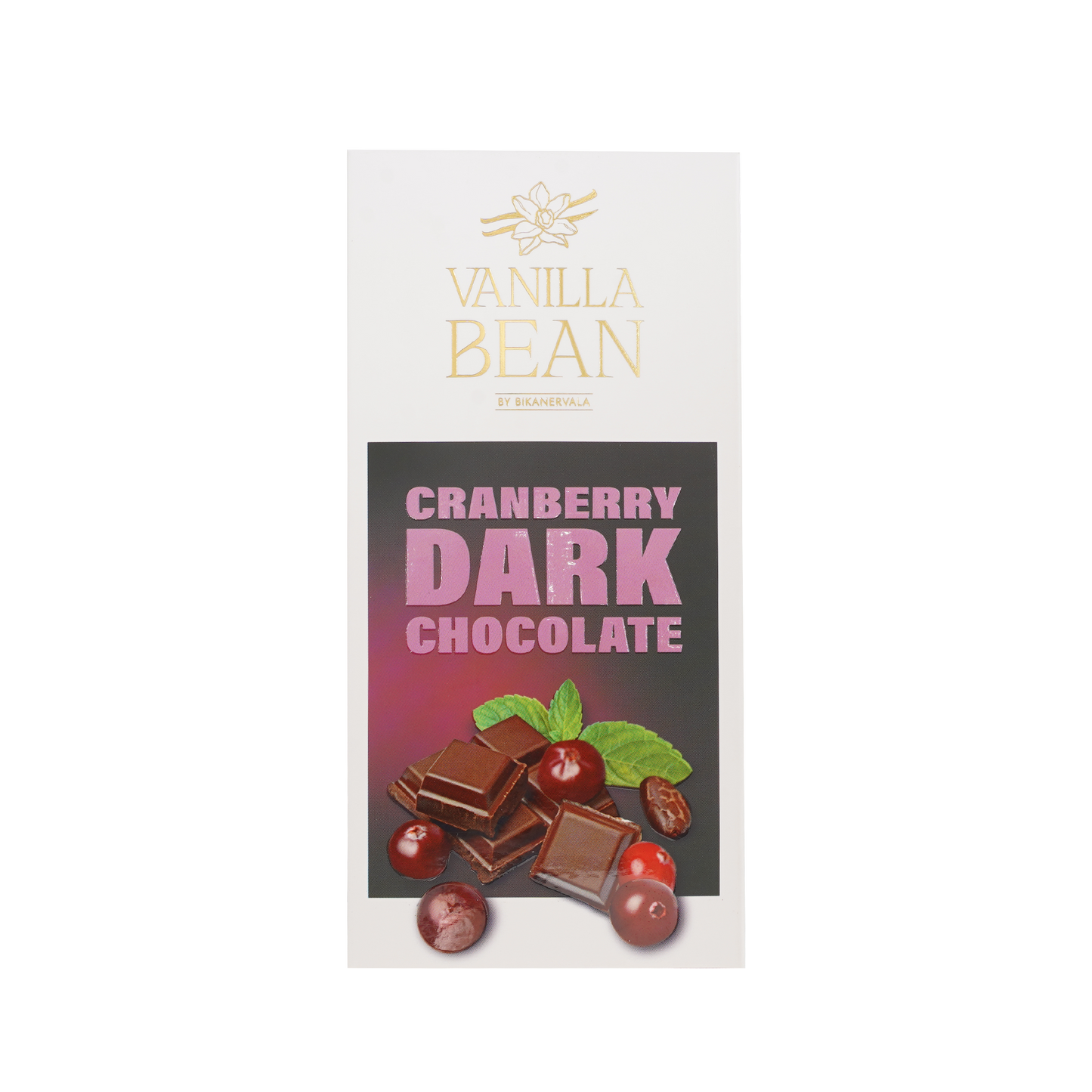 Chocolate Bar Cranberry 100g