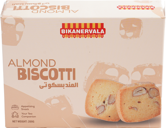 Bikanervala Cookies Almond Biscotti 200g