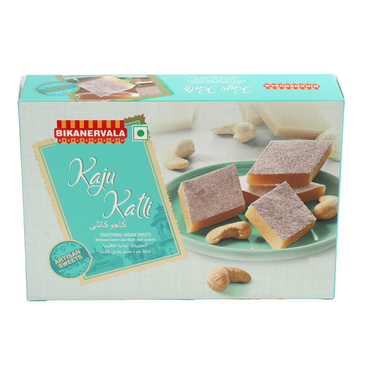 Bikanervala Premium Cashew Burfi Sweet, 1kg