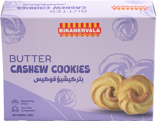 Bikanervala Butter Cashew Cookies 100g