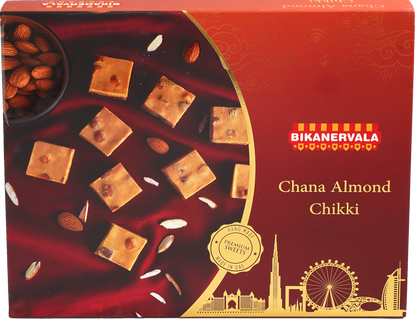 Bikanervala Premium Chana Almond Bites, 400g