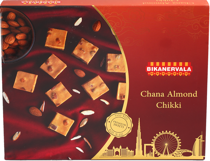 Bikanervala Premium Chana Almond Bites, 400g