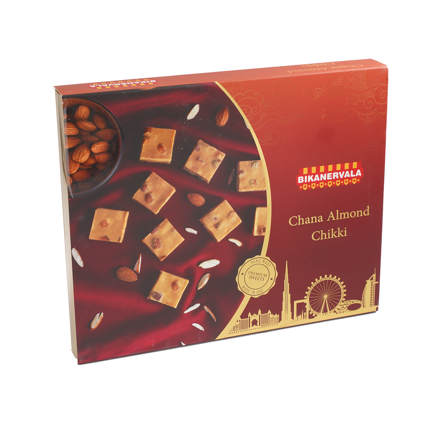 Bikanervala Premium Chana Almond Bites, 400g