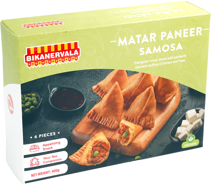 Matar Paneer Samosa