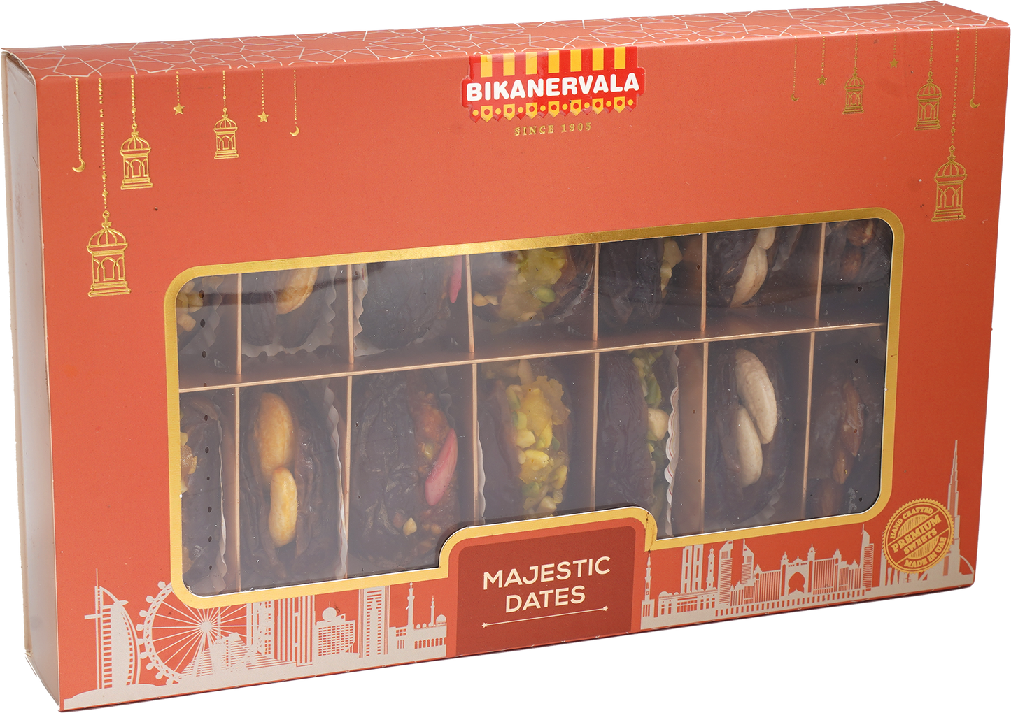 Bikanervala Dates Delites Assorted Mix 14Pcs
