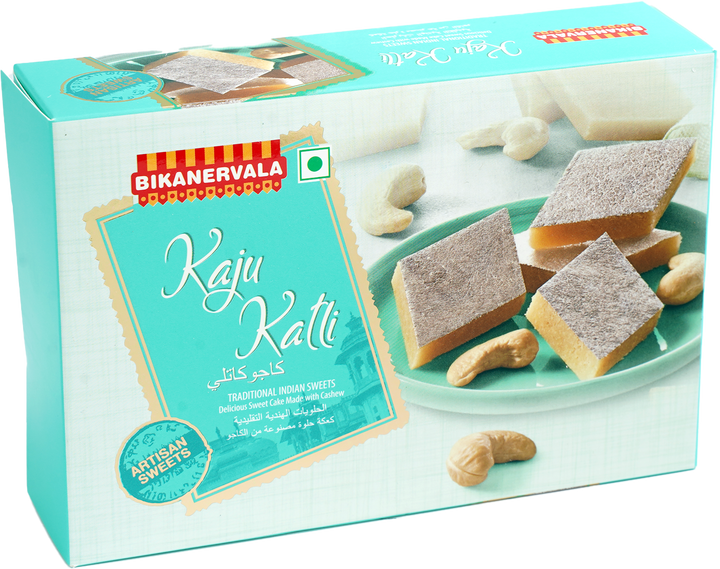 Bikanervala Premium Cashew Burfi Sweet, 100g