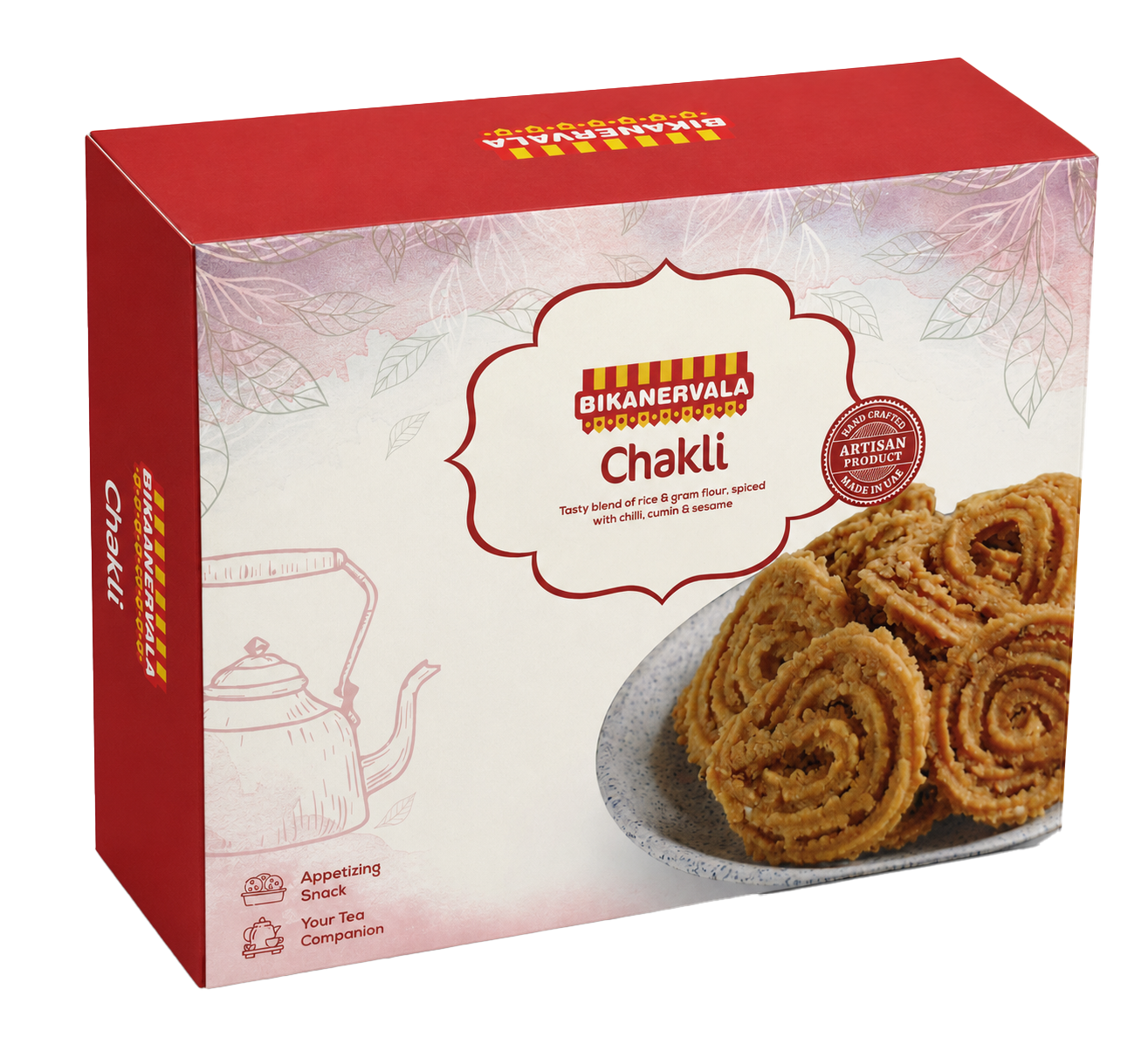 Bikanervala Chakli Traditional Crunchy Snack, 250g