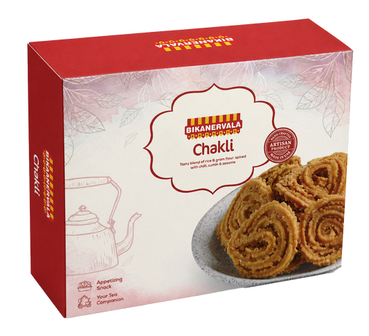 Bikanervala Chakli Traditional Crunchy Snack, 250g