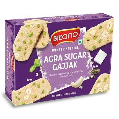 Gajjak Agra Sugar 400g