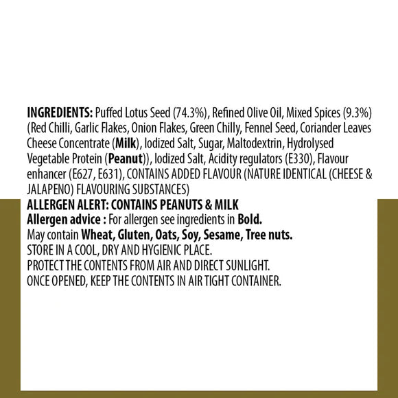 Makhana Jalapeno & Cheese 50g